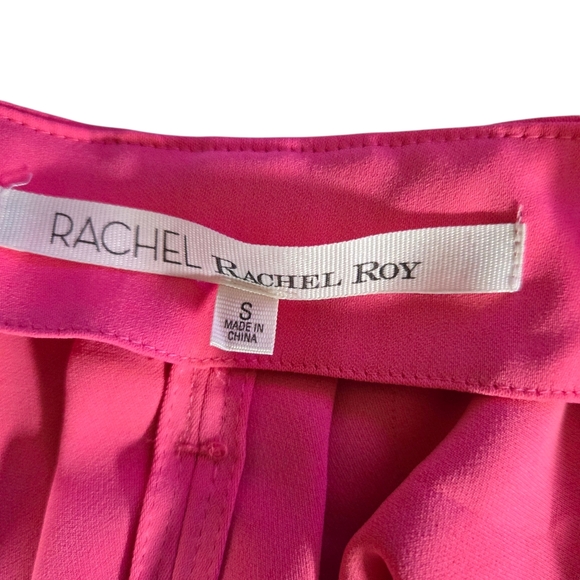 RACHEL Rachel Roy Sleeveless V-Neck Tunic in Bright Pink - Picture 9 of 9
